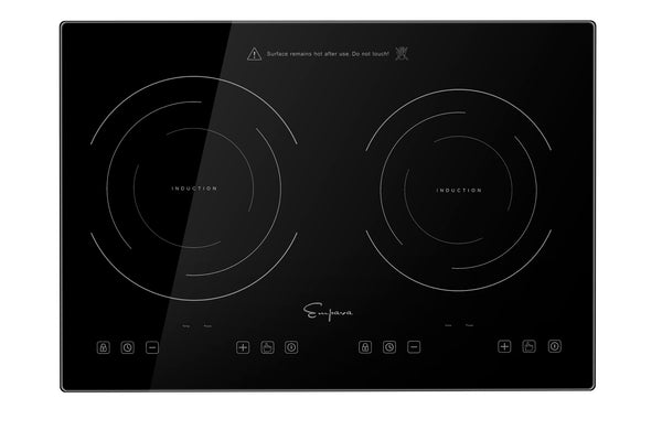 Empava 12 In. Induction Cooktop with 2 burners IDC12B2