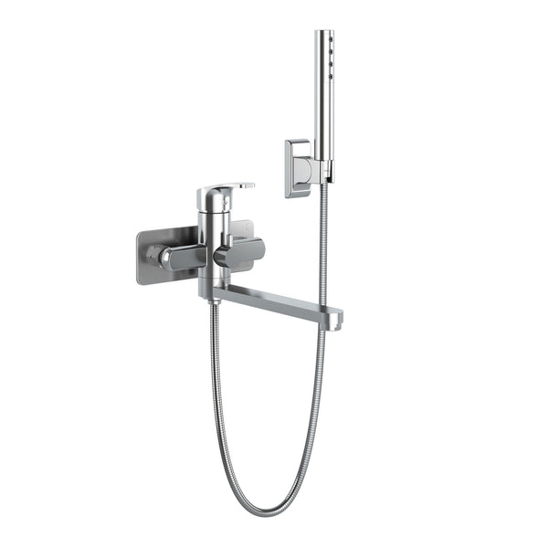 PULSE ShowerSpas Wall Mounted Tub Filler in Chrome, 3030-WMTF-CH