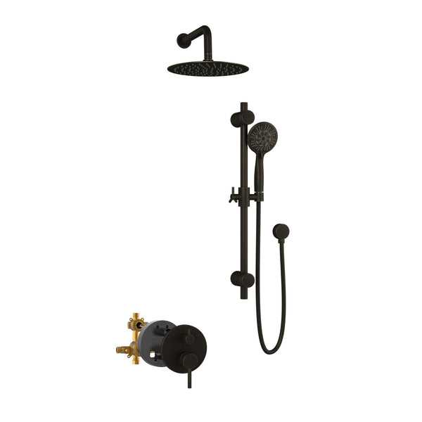 PULSE ShowerSpas Combo Shower System in Oil-Rubbed Bronze, 3006-ORB-1.8GPM