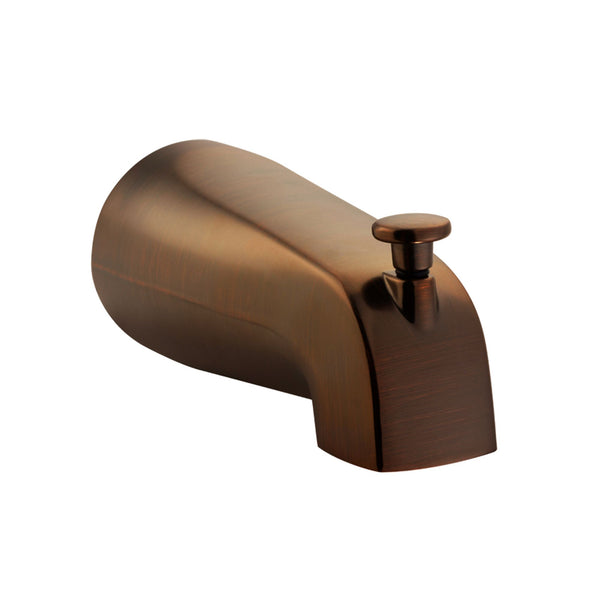 PULSE ShowerSpas NPT Connection Tub Spout with Diverter in Oil-Rubbed Bronze, 3010-TS-ORB