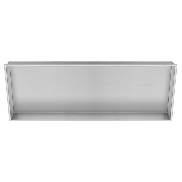 PULSE ShowerSpas Niche in Brushed Stainless Steel, NI-1236-SSB
