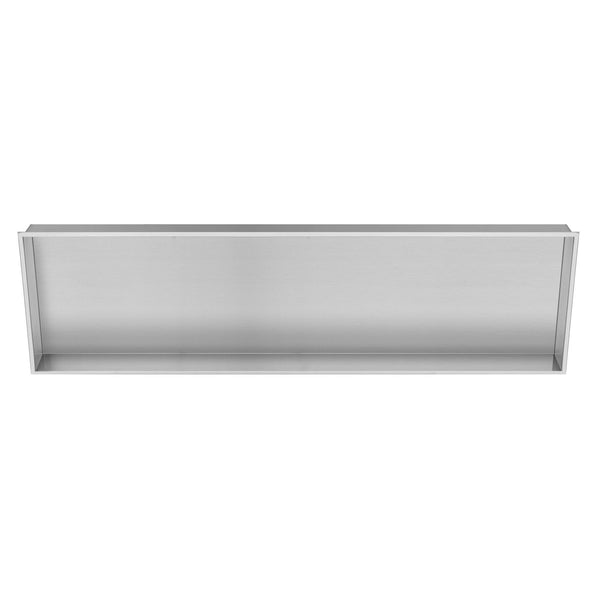 PULSE ShowerSpas Niche in Brushed Stainless Steel, NI-1248-SSB