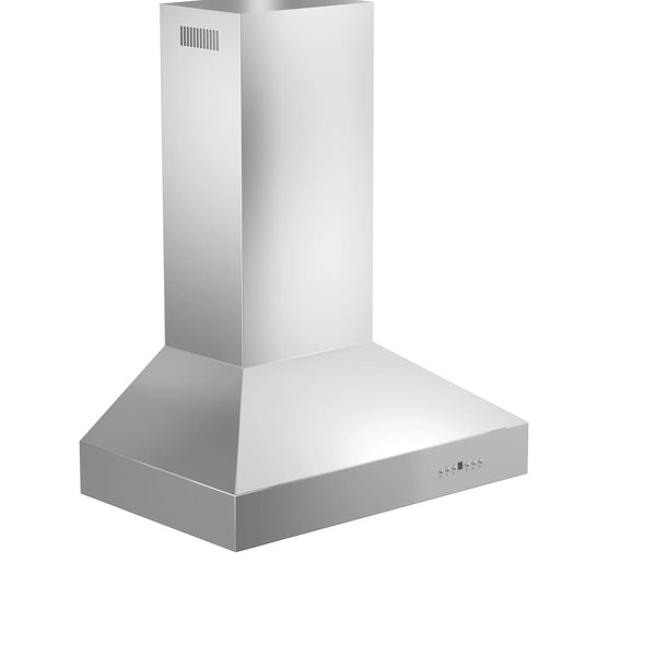 ZLINE 30" Professional Convertible Vent Wall Mount Range Hood in Stainless Steel (667-30)